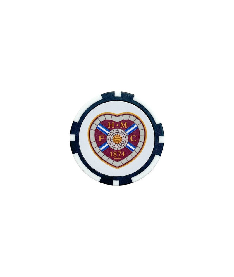 Poker Chip Ball Marker Navy/White