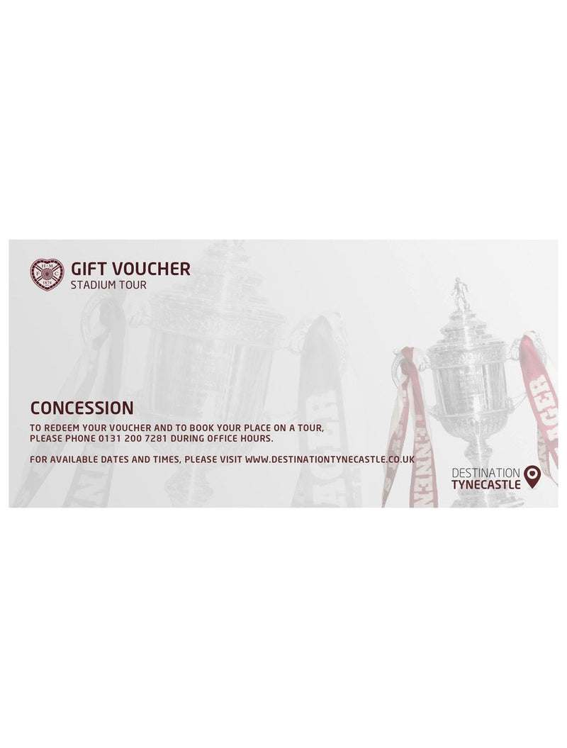 Stadium Tour: Voucher