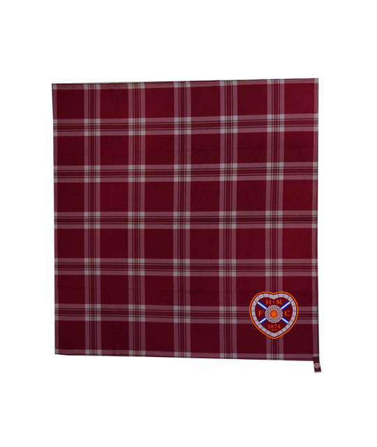 Tynecastle Park Tartan Throw